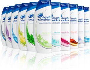 head & shoulders shampoo ALL VARITES