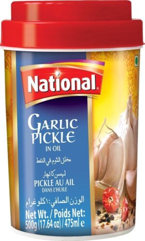 NATIONAL GARLIC PICKLE 500G