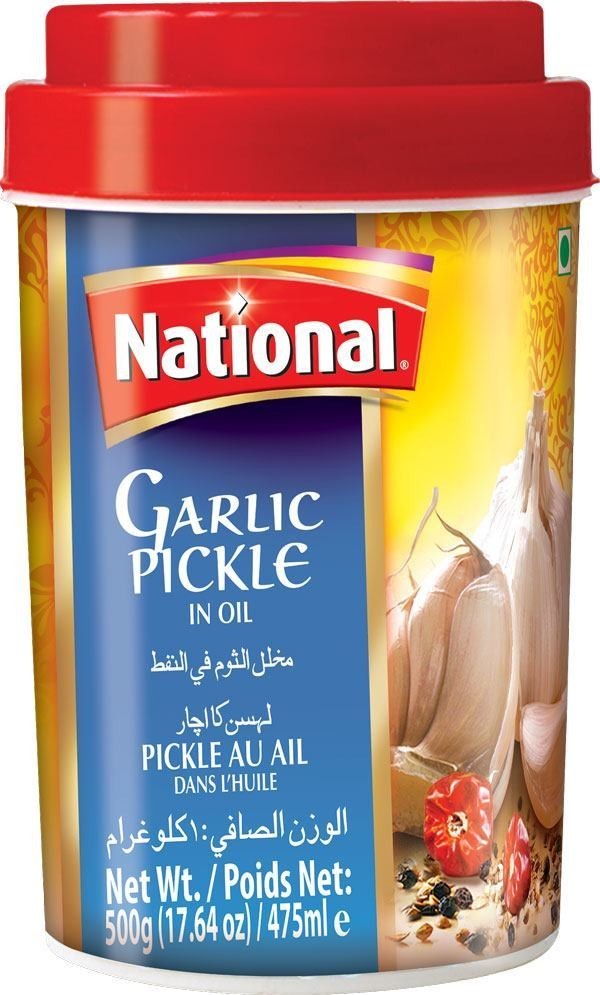 NATIONAL GARLIC PICKLE 500G