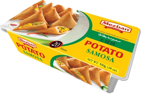 frozen potato samosa 20pieces