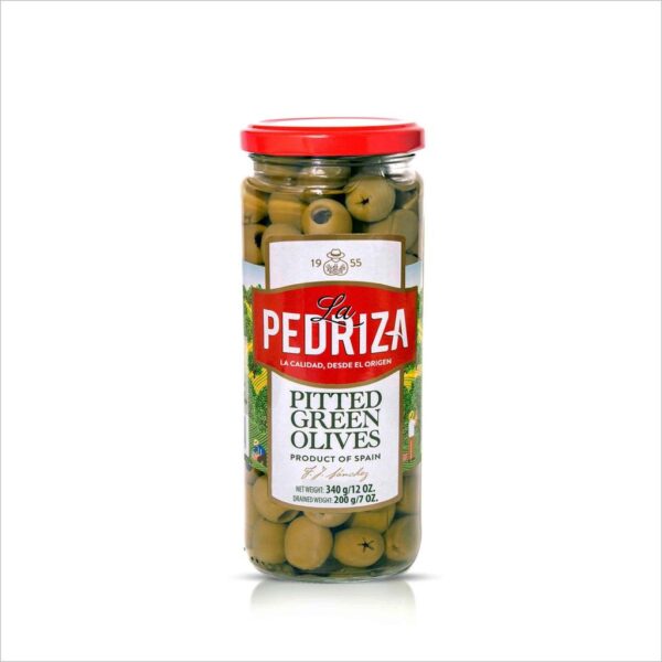 la pedriza green olives 450g
