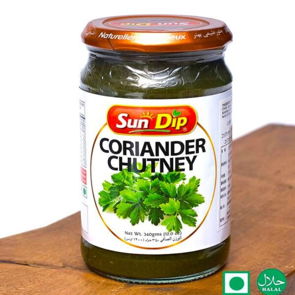 SUNDIP CORIANDER CHUTNEY 340G