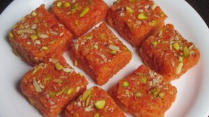 gajar pak burfi