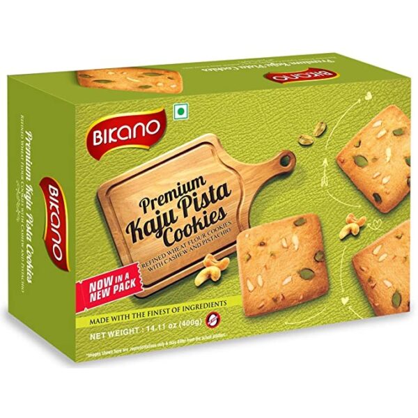 bikano premium KAJU PISTA COOKIES 200G
