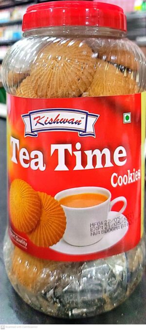 KISHWAN TEA TIME COOKIES 800 GRAM
